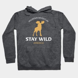 Stay Wild America Caribou Hoodie